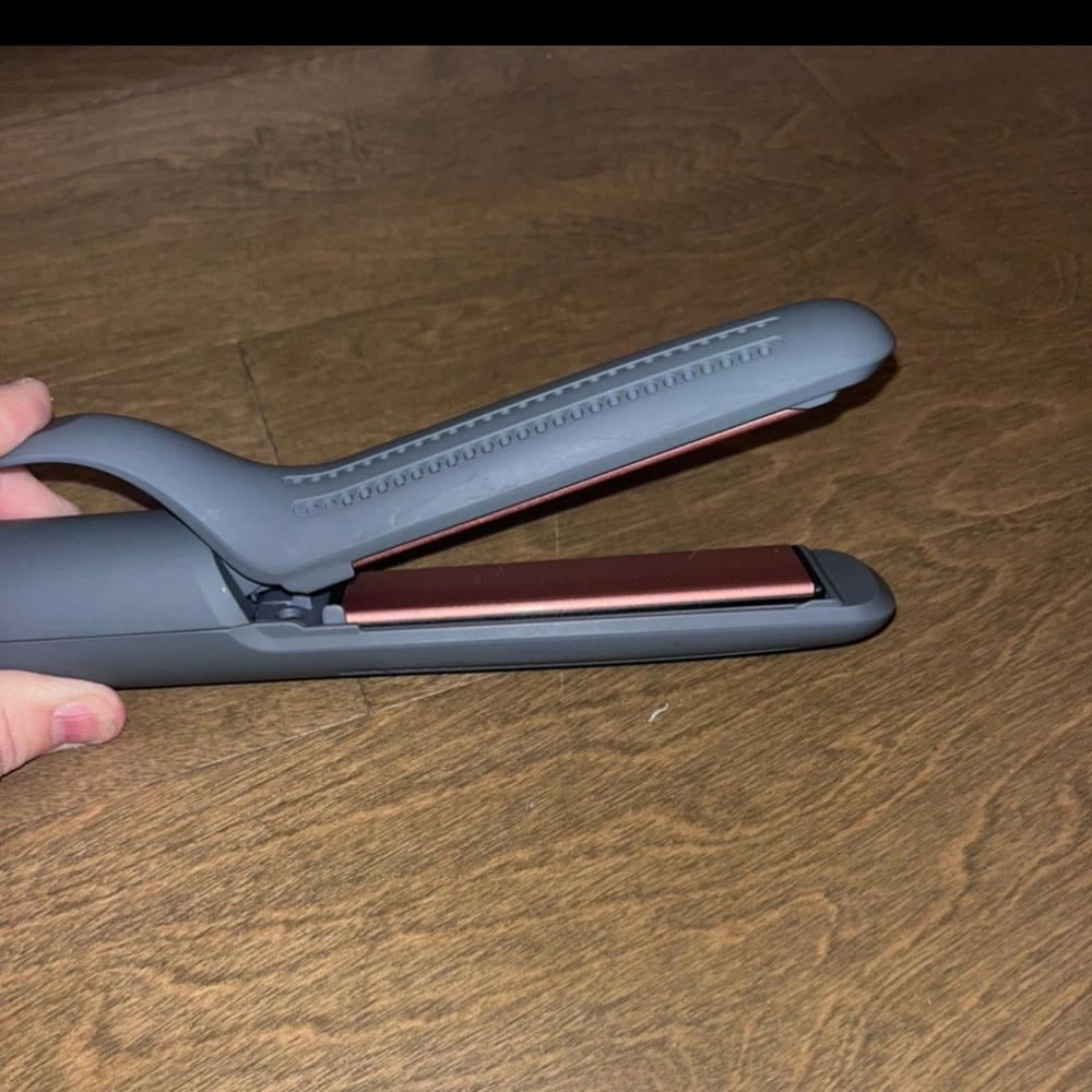 Hairitage Go with The Flow 2-in-1 Ceramic Tourmaline Gray Flat Iron Hair - Picture 2 of 6